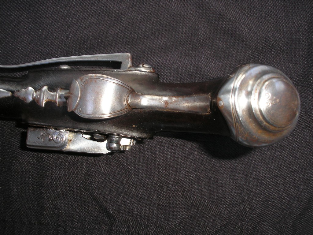 18th Century Spanish Miquelet Pistol by Domingo | American Powder Horns